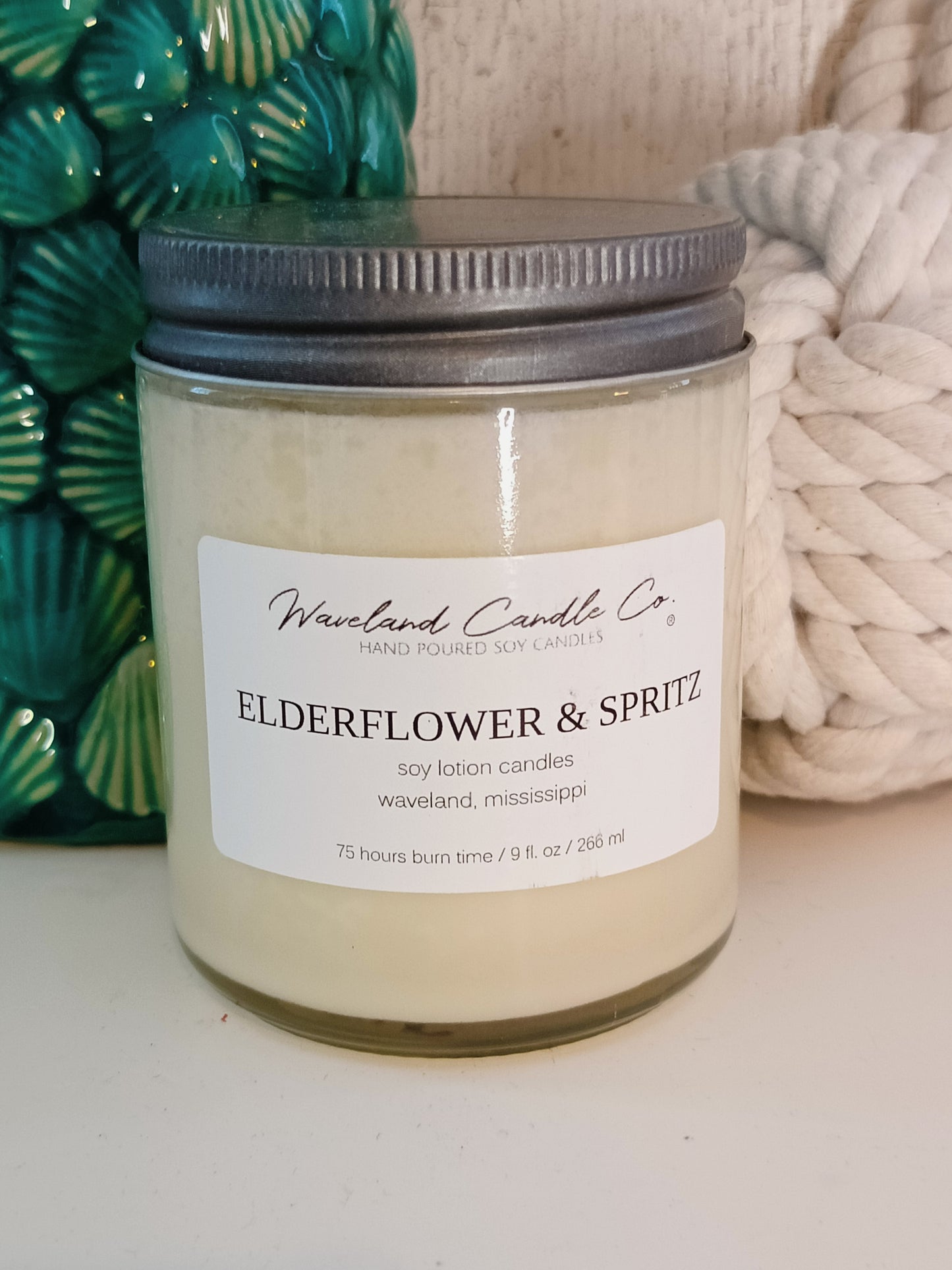 Elderflower & Spritz Soy Candle